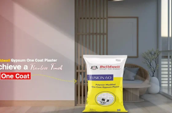Buildwell Gypsum One Coat Plaster: Achieve a Flawless Finish in One Coat