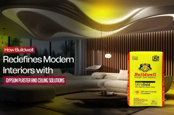 How Buildwell Redefines Modern Interiors with Gypsum Plaster and Ceiling Solutions