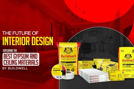 The Future of Interior Design: Exploring the Best Gypsum and Ceiling Materials by Buildwell