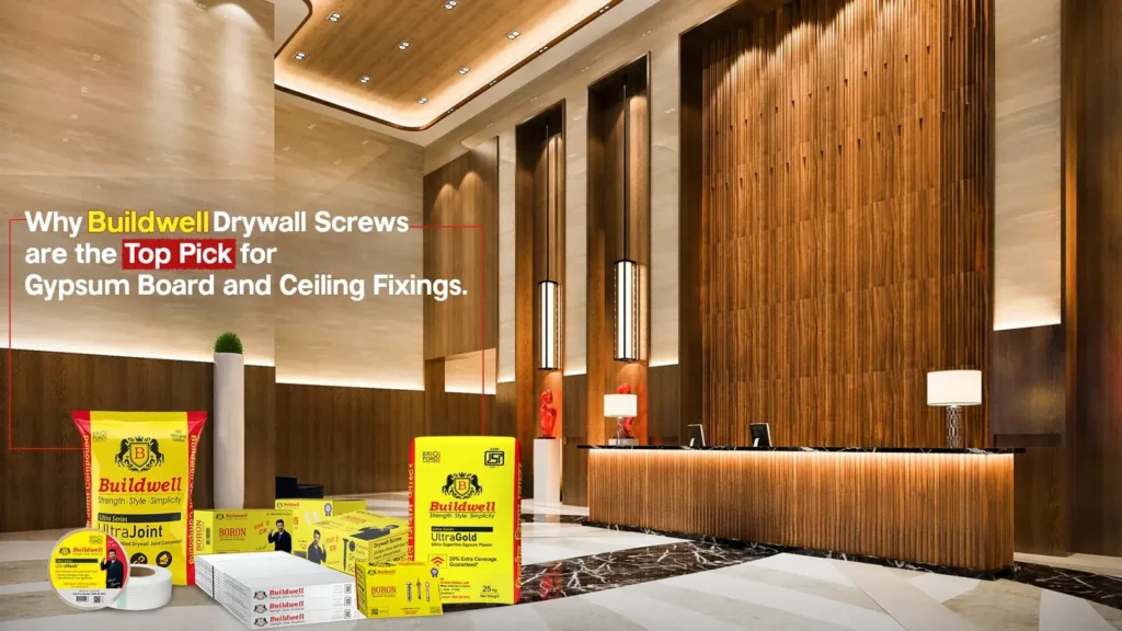Why Buildwell Drywall Screws Are the Top Pick for Gypsum Board and Ceiling Fixings