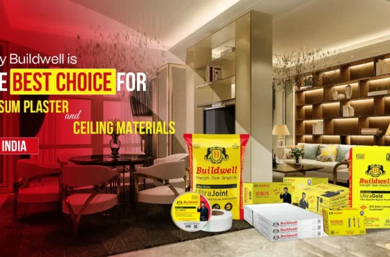 Why Buildwell is the Best Choice for Gypsum Plaster and Ceiling Materials in India