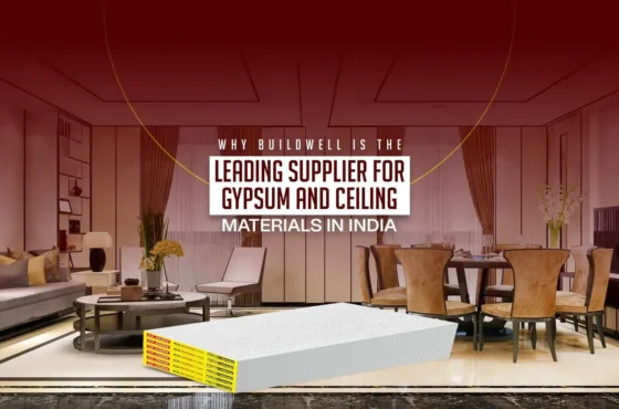 Why Buildwell is the Leading Supplier for Gypsum and Ceiling Materials in India