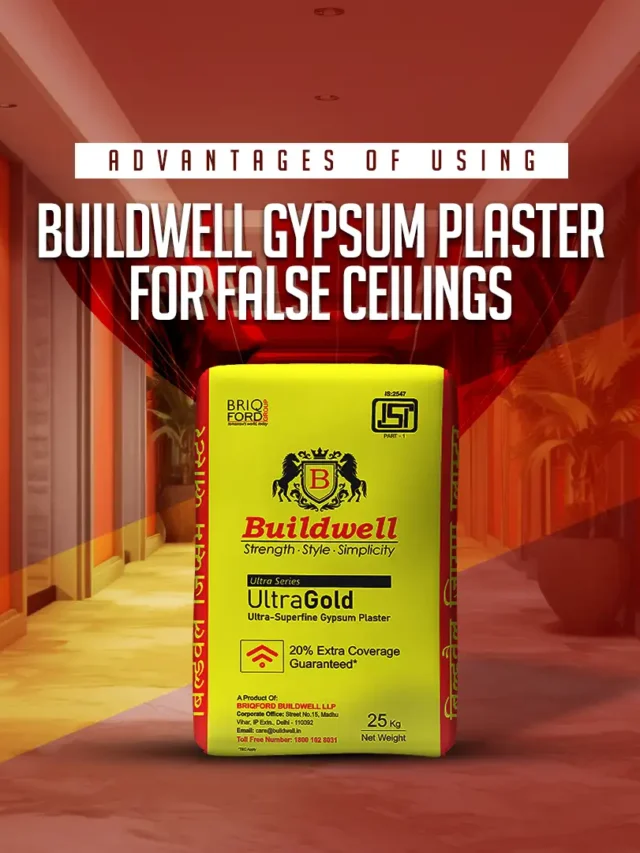 Buildwell UltraGold Gypsum Plaster: The Secret to Crack-Free, Long-Lasting Ceilings