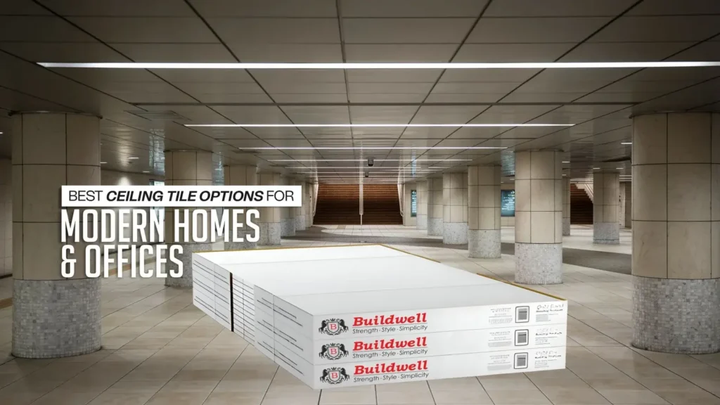 Best Ceiling Tile Options for Modern Homes & Offices