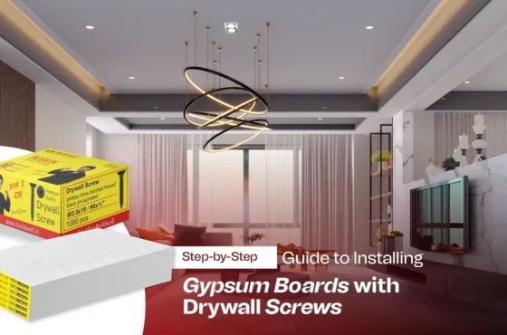 Step-by-Step Guide to Installing Gypsum Boards with Drywall Screws