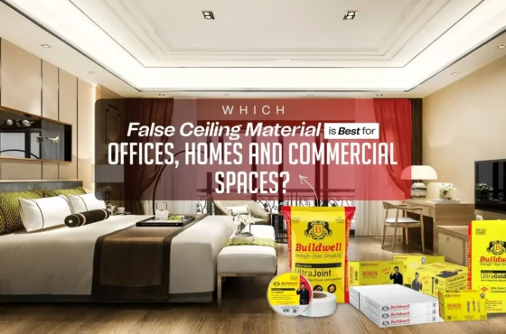 Which False Ceiling Material is Best for Offices, Homes, and Commercial Spaces?