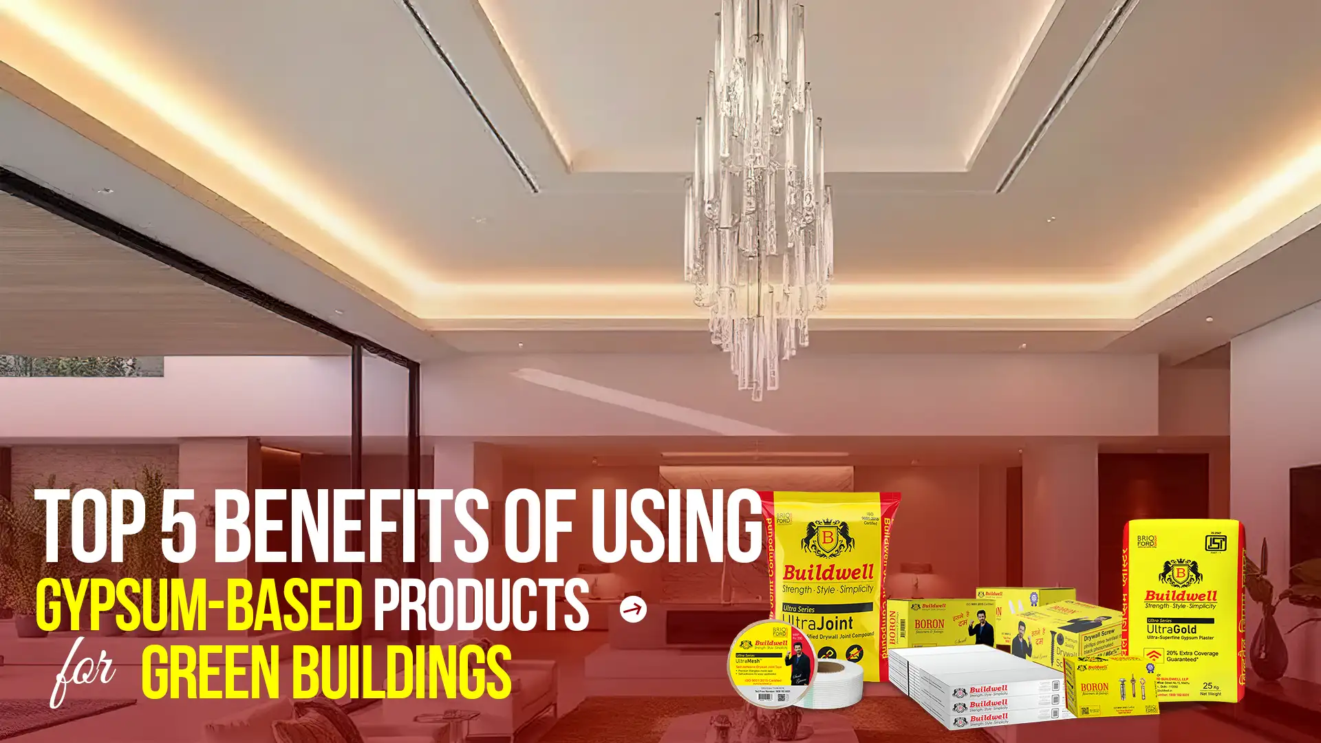 Benefits of Gypsum-Based Products for Green Buildings – Buildwell eco-friendly construction materials