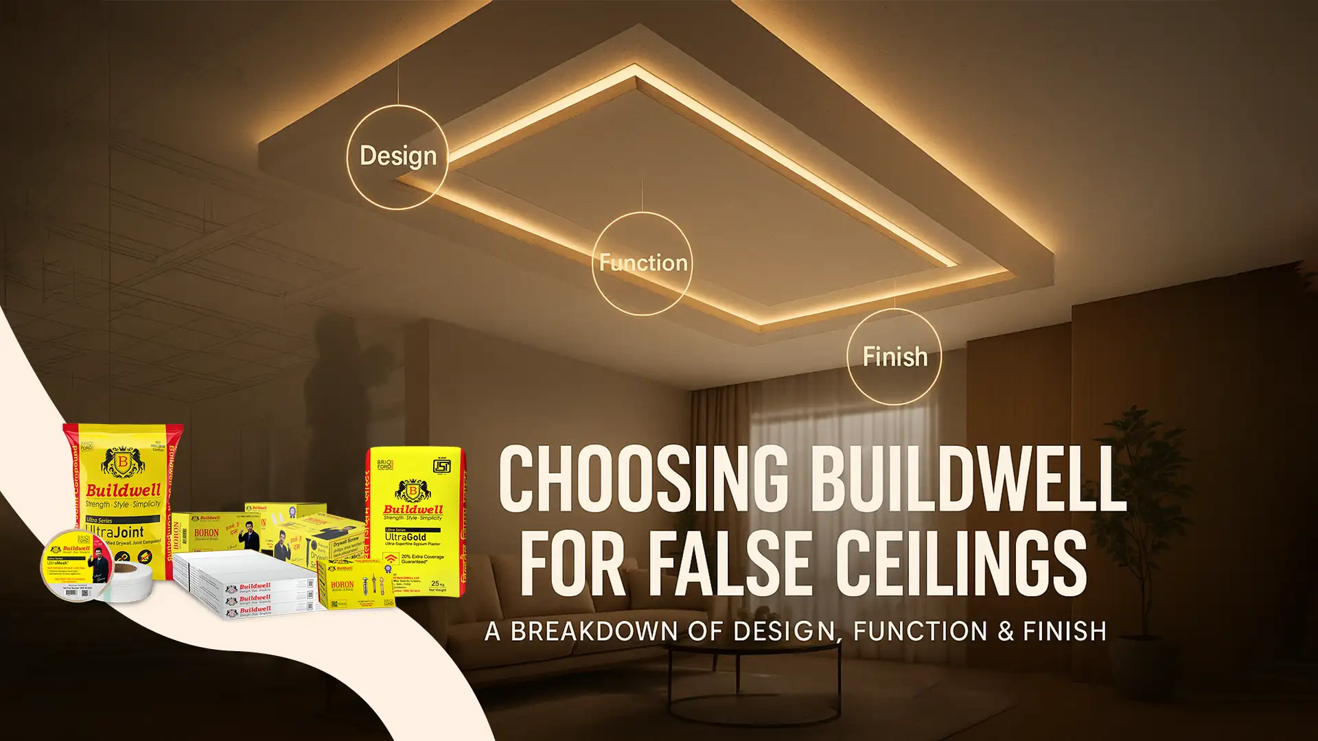 Choosing Buildwell – Best Ceiling Tiles Brand in India for Modern False Ceilings