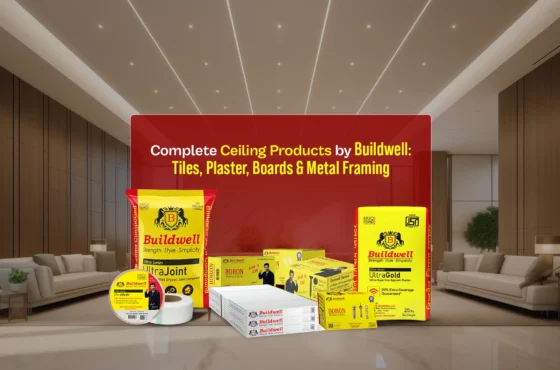 Complete Ceiling Products by Buildwell: Tiles, Plaster, Boards & Metal Framing