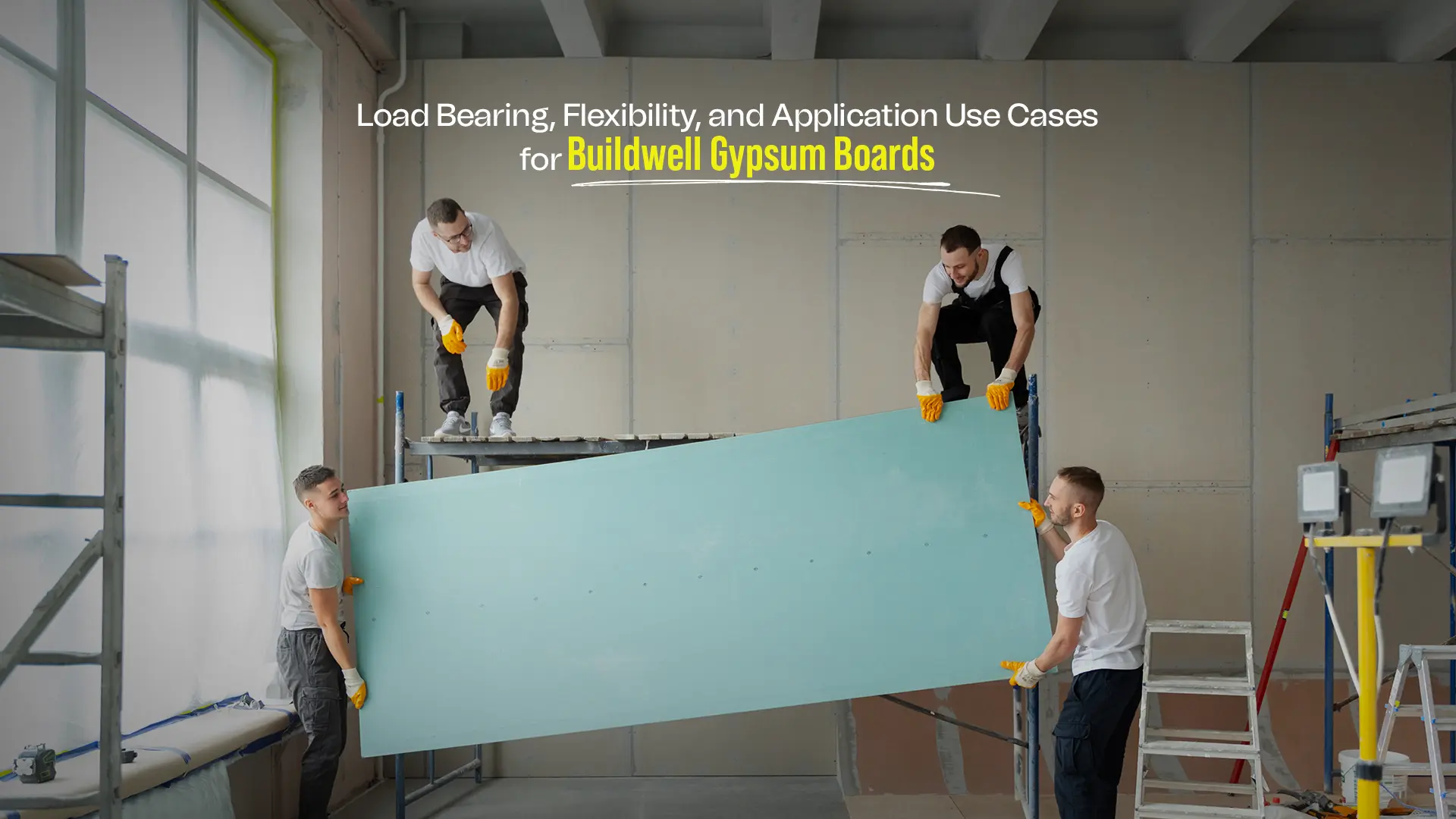 Best Gypsum Board Brand in India for load-bearing, flexible, and multi-use drywall applications