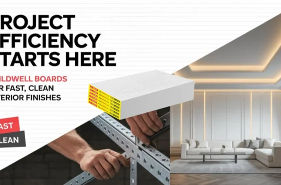 Project Efficiency Starts Here: Buildwell Boards for Fast, Clean Interior Finishes