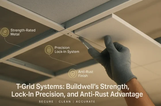 T-Grid Systems: Buildwell’s Strength, Lock-In Precision, and Anti-Rust Advantage