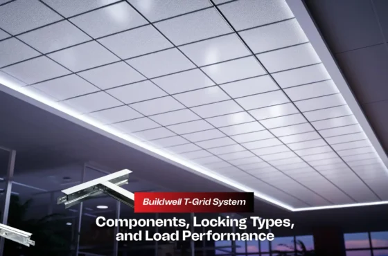 Buildwell T-Grid System: Components, Locking Types, and Load Performance