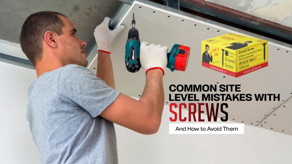 Common Site-Level Mistakes with Screws — And How to Avoid Them