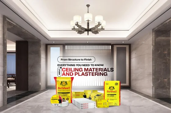 From Structure to Finish: Everything You Need to Know About Ceiling Materials and Plastering