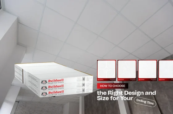 How to Choose the Right Design and Size for Your Ceiling Tiles