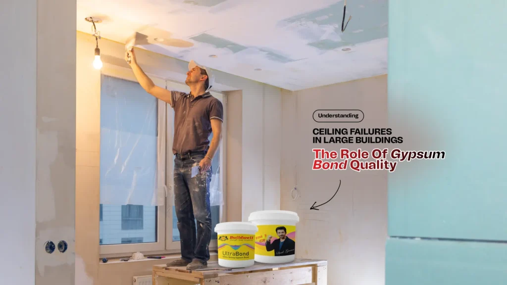 Understanding Ceiling Failures in Large Buildings: The Role of Gypsum Bond Quality