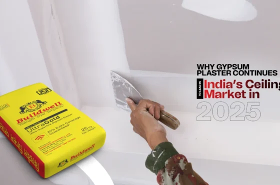 Why Gypsum Plaster Continues to Lead in India’s Ceiling Market in 2025