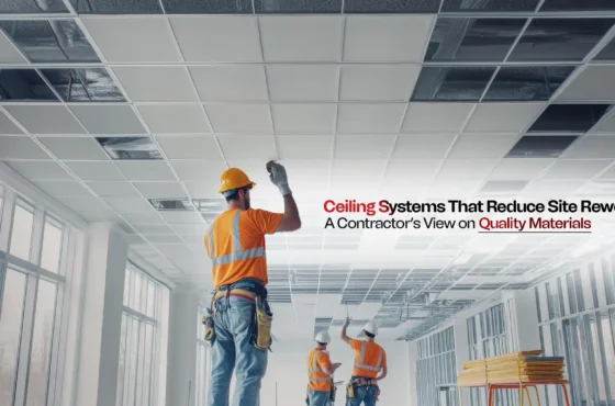 Ceiling Systems That Reduce Site Rework: A Contractor’s View on Quality Materials