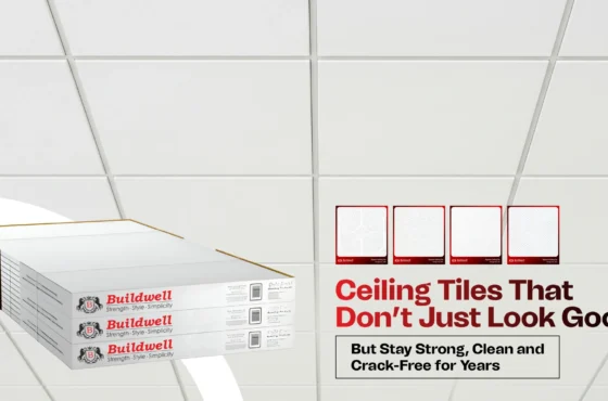Ceiling Tiles That Don’t Just Look Good — But Stay Strong, Clean, and Crack-Free for Years