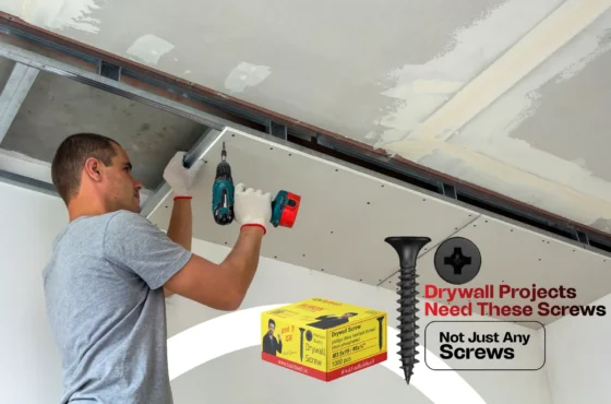 Drywall Projects Need These Screws — Not Just Any Screws