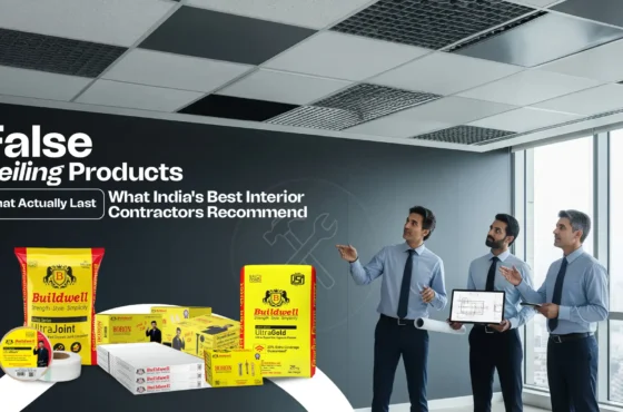 False Ceiling Products That Actually Last: What India’s Best Interior Contractors Recommend