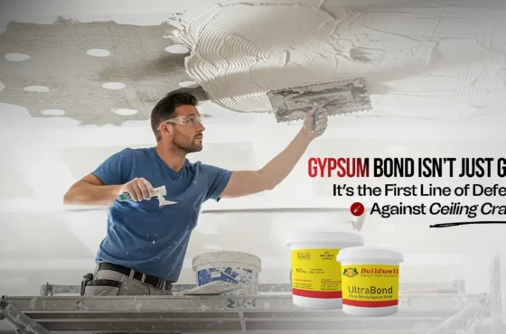 Gypsum Bond Isn’t Just Glue — It’s the First Line of Defense Against Ceiling Cracks