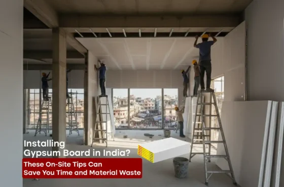 Installing Gypsum Board in India? These On-Site Tips Can Save You Time and Material Waste