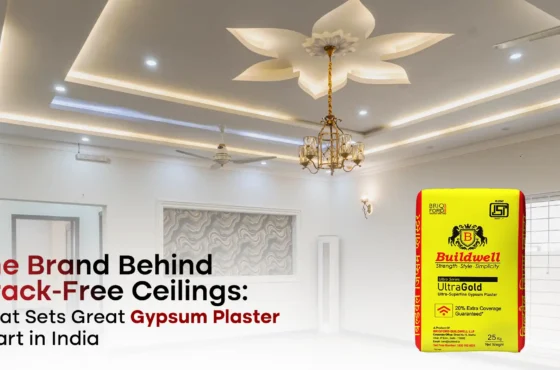 The Brand Behind Crack-Free Ceilings: What Sets Great Gypsum Plaster Apart in India