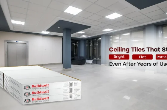 Ceiling Tiles That Stay Bright, Flat, and Rattle-Free — Even After Years of Use