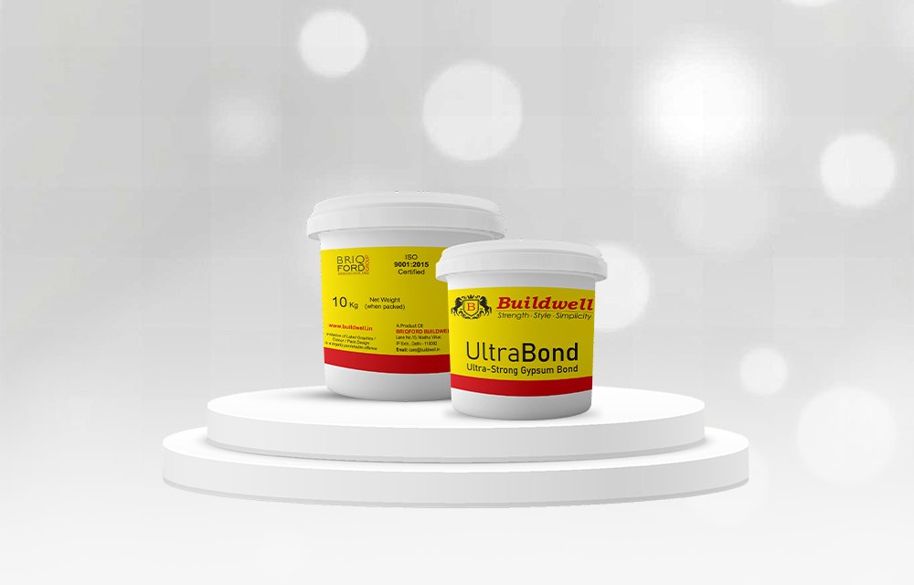 Gypsum Bond – Buildwell UltraBond ultra-strong adhesive for gypsum plaster and wall bonding