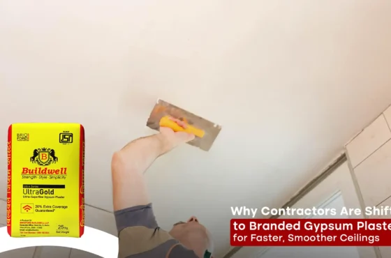 Why Contractors Are Shifting to Branded Gypsum Plaster for Faster, Smoother Ceilings