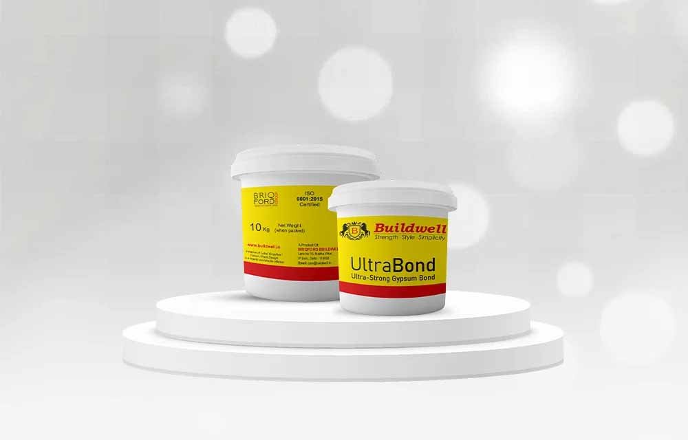 Gypsum Bond – Buildwell UltraBond ultra-strong adhesive for gypsum plaster and wall bonding