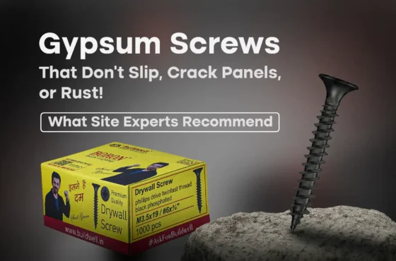 Gypsum Screws That Don’t Slip, Crack Panels, or Rust — What Site Experts Recommend