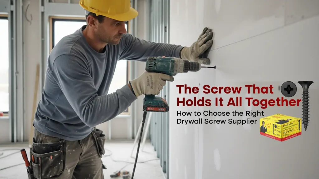 The Screw That Holds It All Together: How to Choose the Right Drywall Screw Supplier