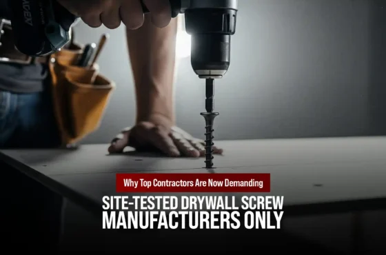 Why Top Contractors Are Now Demanding Site-Tested Drywall Screw Manufacturers Only