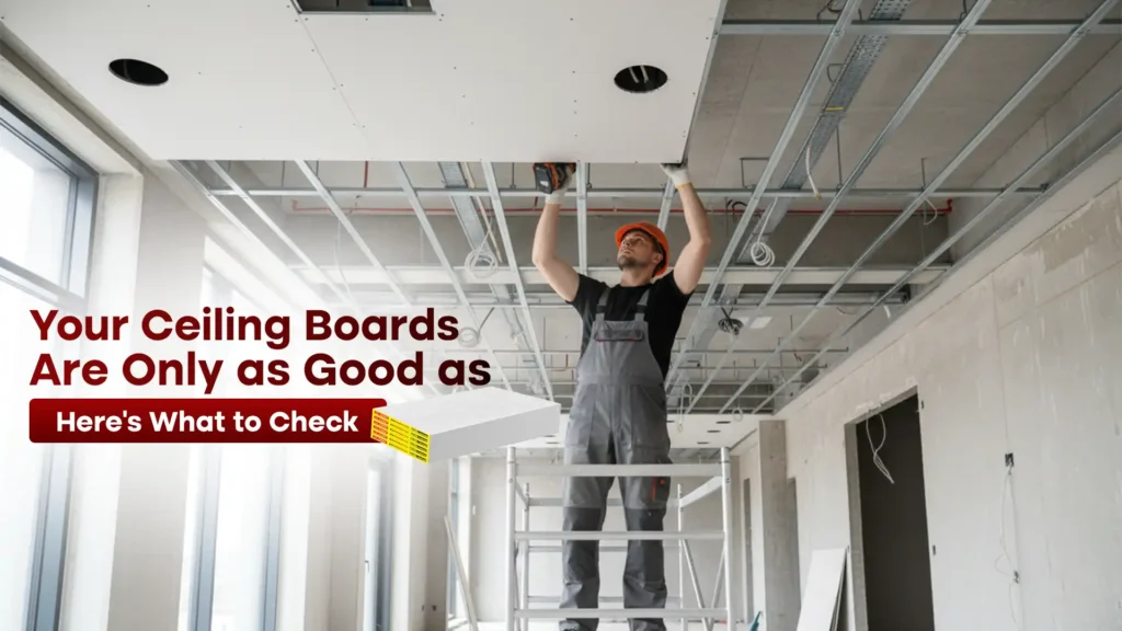Your Ceiling Boards Are Only as Good as the Brand Behind Them — Here’s What to Check