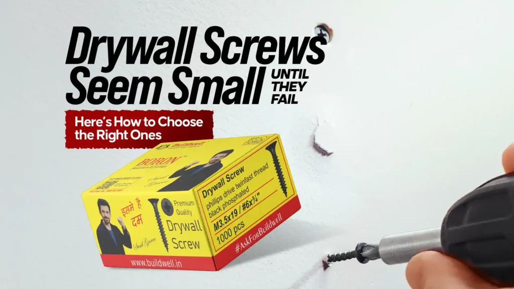 Drywall Screws Seem Small — Until They Fail. Here’s How to Choose the Right Ones