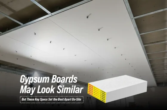 Gypsum Boards May Look Similar — But These Key Specs Set the Best Apart On-Site