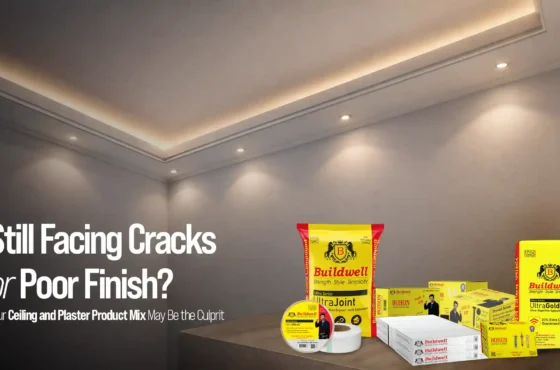 Still Facing Cracks or Poor Finish? Your Ceiling and Plaster Product Mix May Be the Culprit