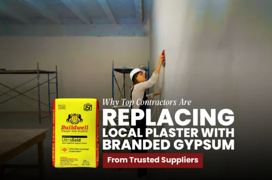 Why Top Contractors Are Replacing Local Plaster with Branded Gypsum from Trusted Suppliers