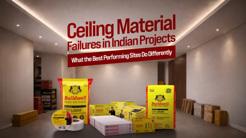 Ceiling Material Failures in Indian Projects: What the Best Performing Sites Do Differently