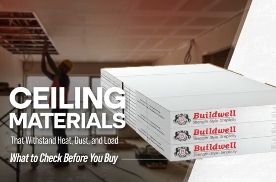 Ceiling Materials That Withstand Heat, Dust, and Load — What to Check Before You Buy