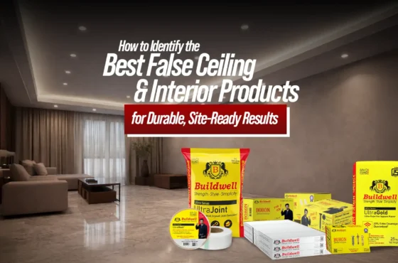 How to Identify the Best False Ceiling and Interior Products for Durable, Site-Ready Results