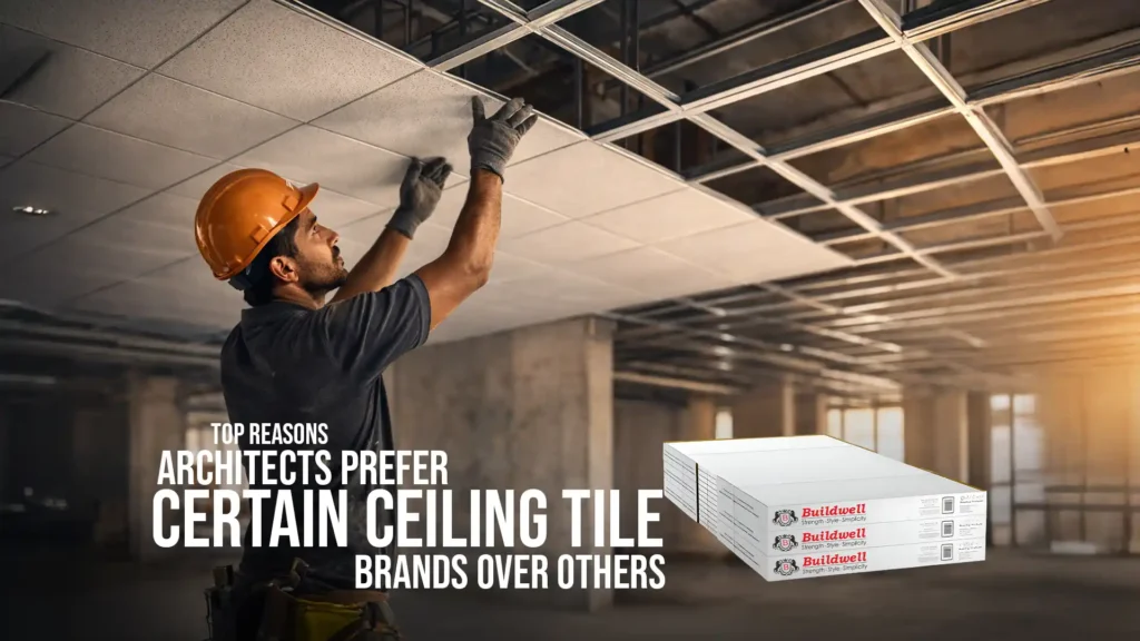 Top Reasons Architects Prefer Certain Ceiling Tile Brands Over Others