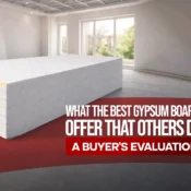 best gypsum board brand in India showing high strength gypsum boards used for modern interior construction