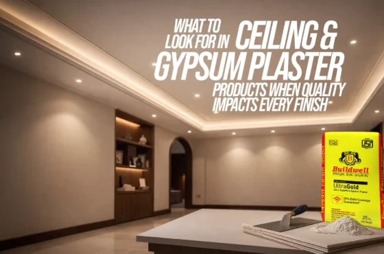What to Look for in Ceiling and Gypsum Plaster Products When Quality Impacts Every Finish