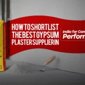 Best Gypsum Plaster Supplier in India offering premium quality gypsum plaster for smooth finish and reliable on-site application