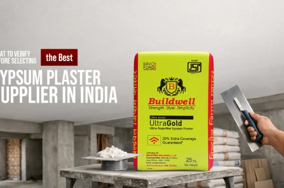 What to verify before selecting the best gypsum plaster supplier in India