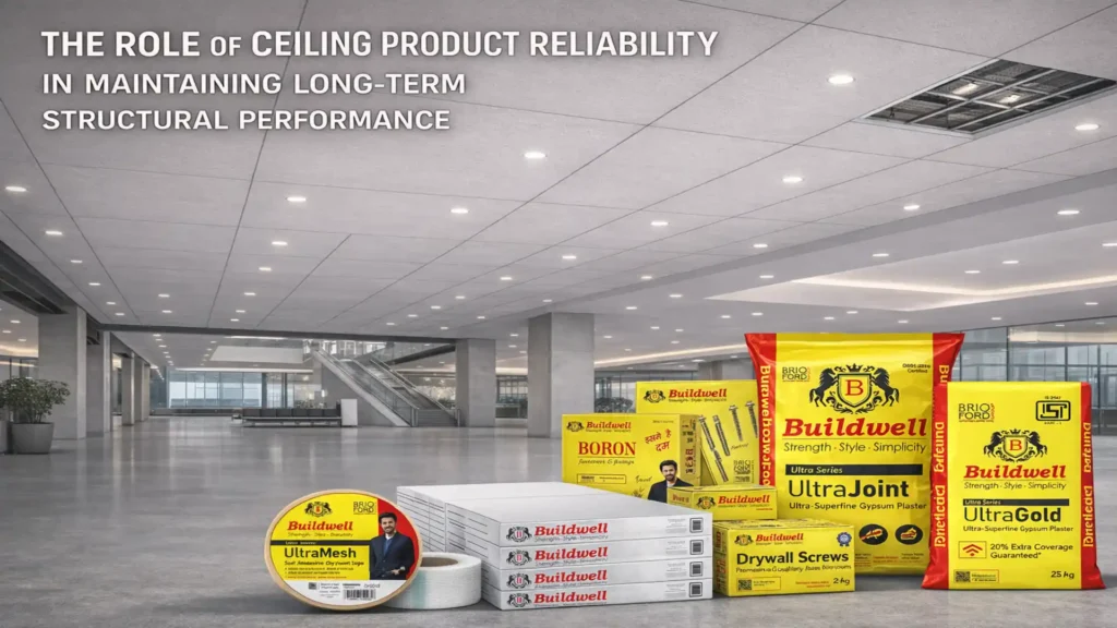 The role of ceiling product reliability in maintaining long-term structural performance